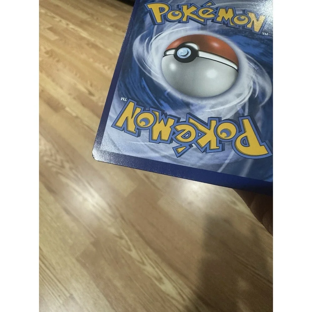 Blastoise EX 21/108 MISCUT ERROR!‎ off center oc Holo Rare Pokemon Evolutions HP